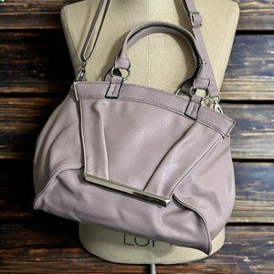 Jennifer Lopez Pale Lavender Shoulder‎ Bag Hand Bag